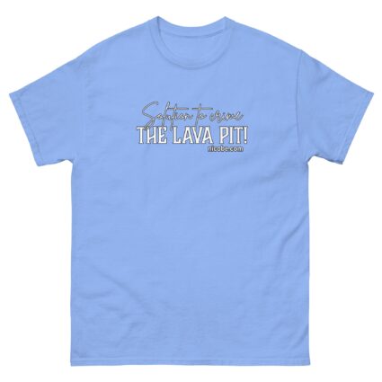 A solution to crime the lava pit Unisex classic funniest and best tee shirt ever near me - Image 12