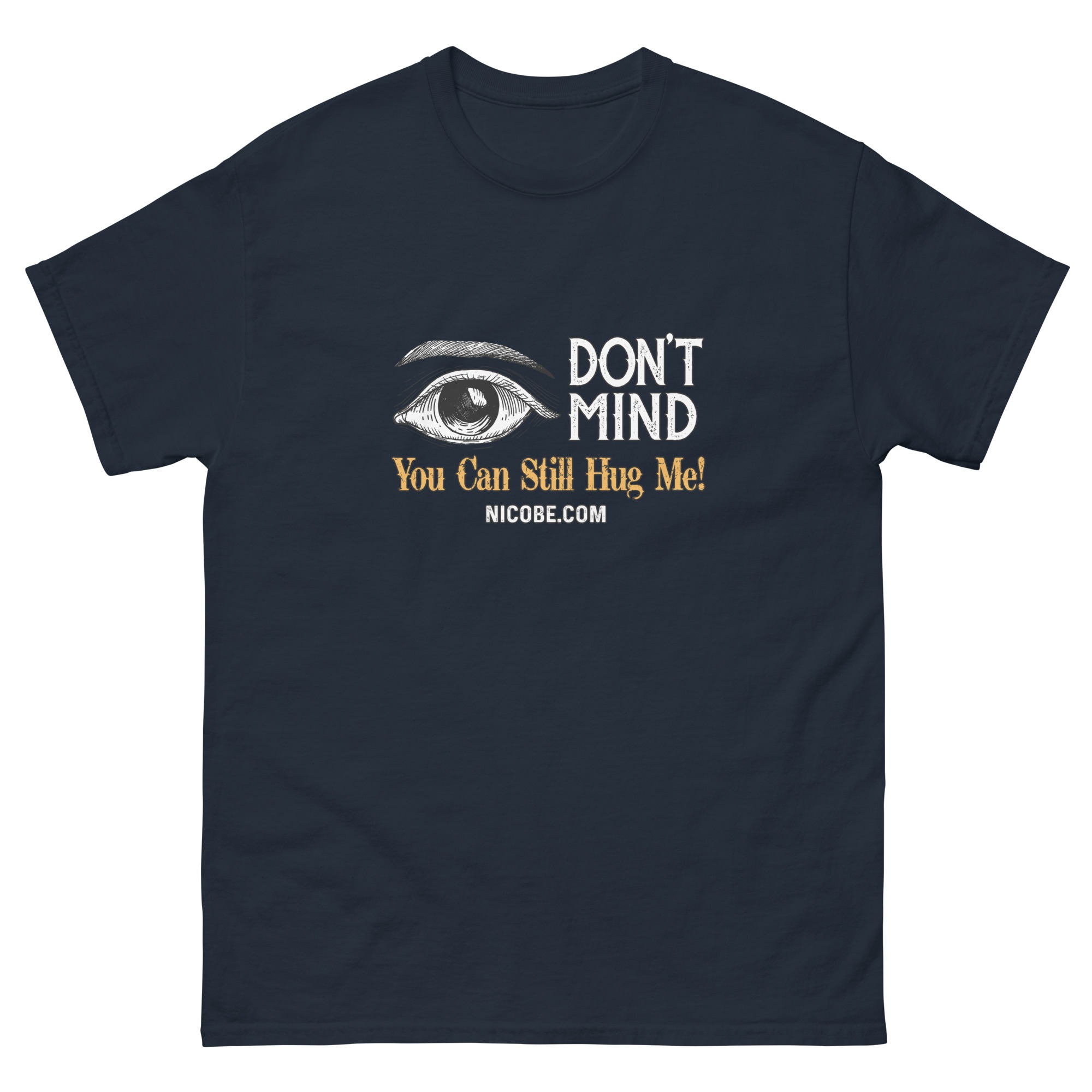 1. Ah I dont Mind funniest men woman cotton  classic tee shirt