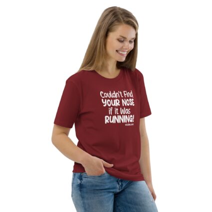 Cant find your nose Unisex Organic Cotton T-Shirt - Image 8