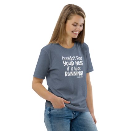 Cant find your nose Unisex Organic Cotton T-Shirt - Image 18
