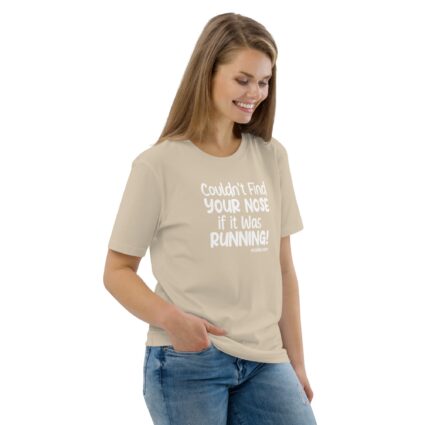 Cant find your nose Unisex Organic Cotton T-Shirt - Image 22