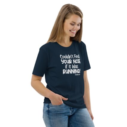 Cant find your nose Unisex Organic Cotton T-Shirt - Image 4
