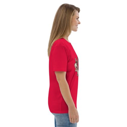 Unisex Organic Dumnass Dummy Cotton T-Shirt - Image 41