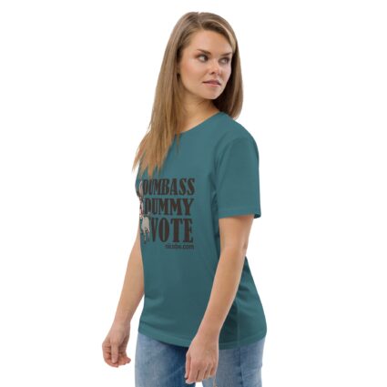 Unisex Organic Dumnass Dummy Cotton T-Shirt - Image 46