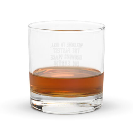 Welcome to hell! Rocks glass - Image 2