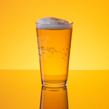 Welcome to hell! Shaker pint glass - Image 2