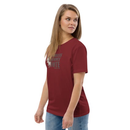 Unisex Organic Dumnass Dummy Cotton T-Shirt - Image 100