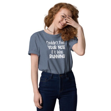 Cant find your nose Unisex Organic Cotton T-Shirt - Image 31