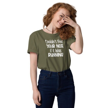 Cant find your nose Unisex Organic Cotton T-Shirt - Image 30