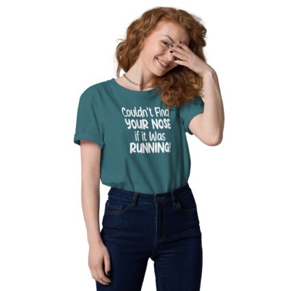 Cant find your nose Unisex Organic Cotton T-Shirt - Image 23