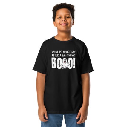 What do Ghost say, Youth Halloween classic tee