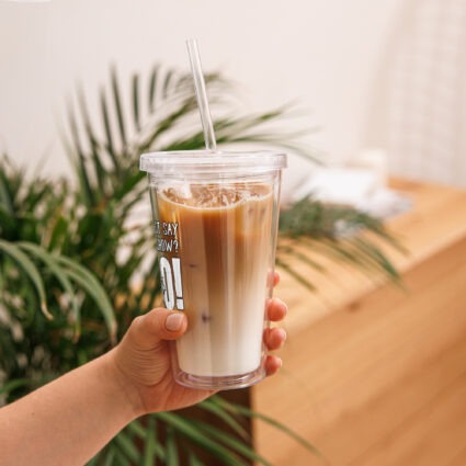 What do ghost say? Clear plastic tumbler - Image 3