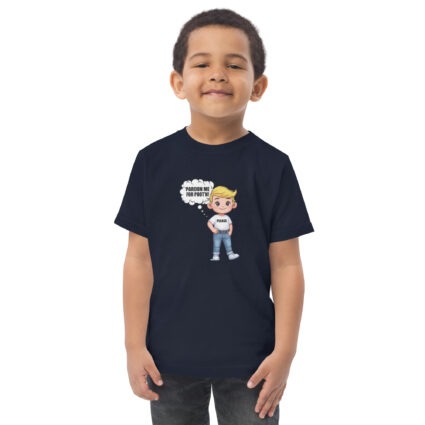 Pardon me for pooting funny Toddler jersey t-shirt