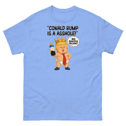 1. Conald Rump is a asshole funny sarcastic political Unisex classic tee - Image 9