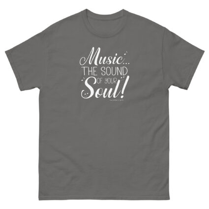 Music the sound of your soul Unisex classic tee - Image 8