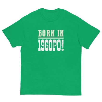 1a Born in 1960PO funny senior Unisex classic tee - Image 11