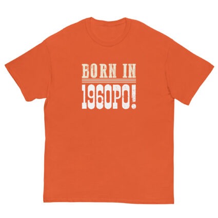 1a Born in 1960PO funny senior Unisex classic tee - Image 9