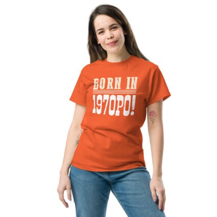 1a Born in 1970PO Gen X funny Unisex classic tee - Image 11
