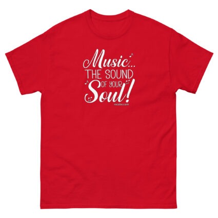 Music the sound of your soul Unisex classic tee - Image 4