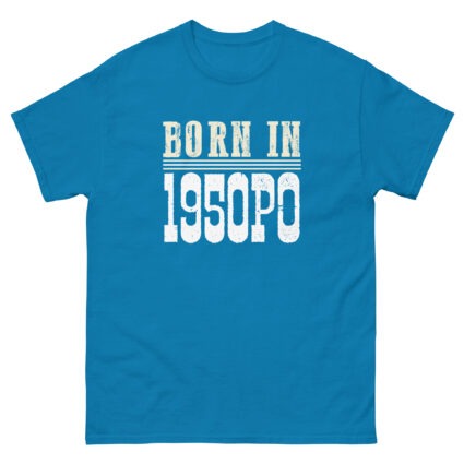 1a Born in 1950PO funny senior Unisex classic tee - Image 6