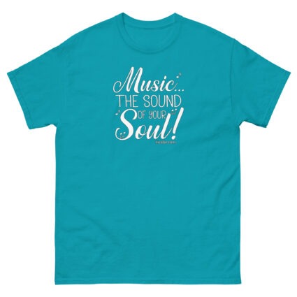 Music the sound of your soul Unisex classic tee - Image 9