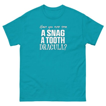 1. Have you ever seen a snag a tooth Dracula funny halloween satire Unisex classic tee - Image 12