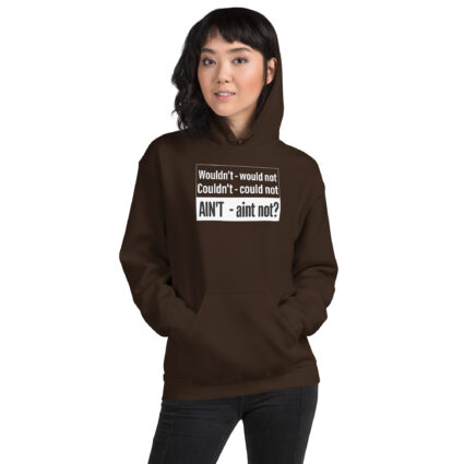 1. Wouldn't would not Unisex Hoodie - Image 5